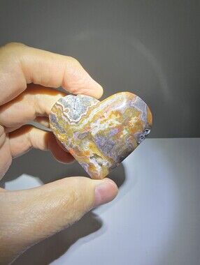 Ocean Jasper Crystal Heart #I